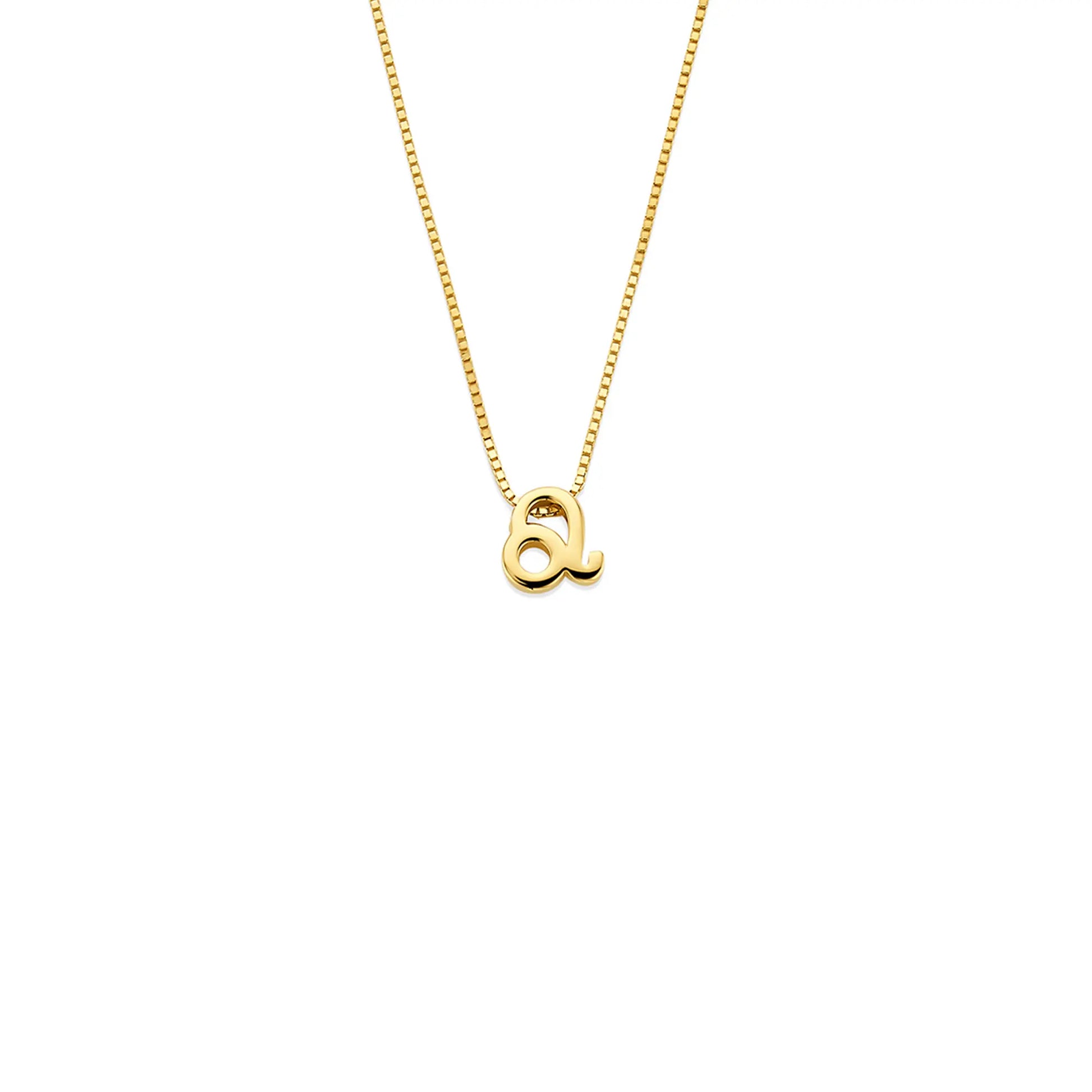 Isabel Bernard Étoiles d’Or Leo 14 Carat Gold Venetian Necklace With Horoscope IB340182