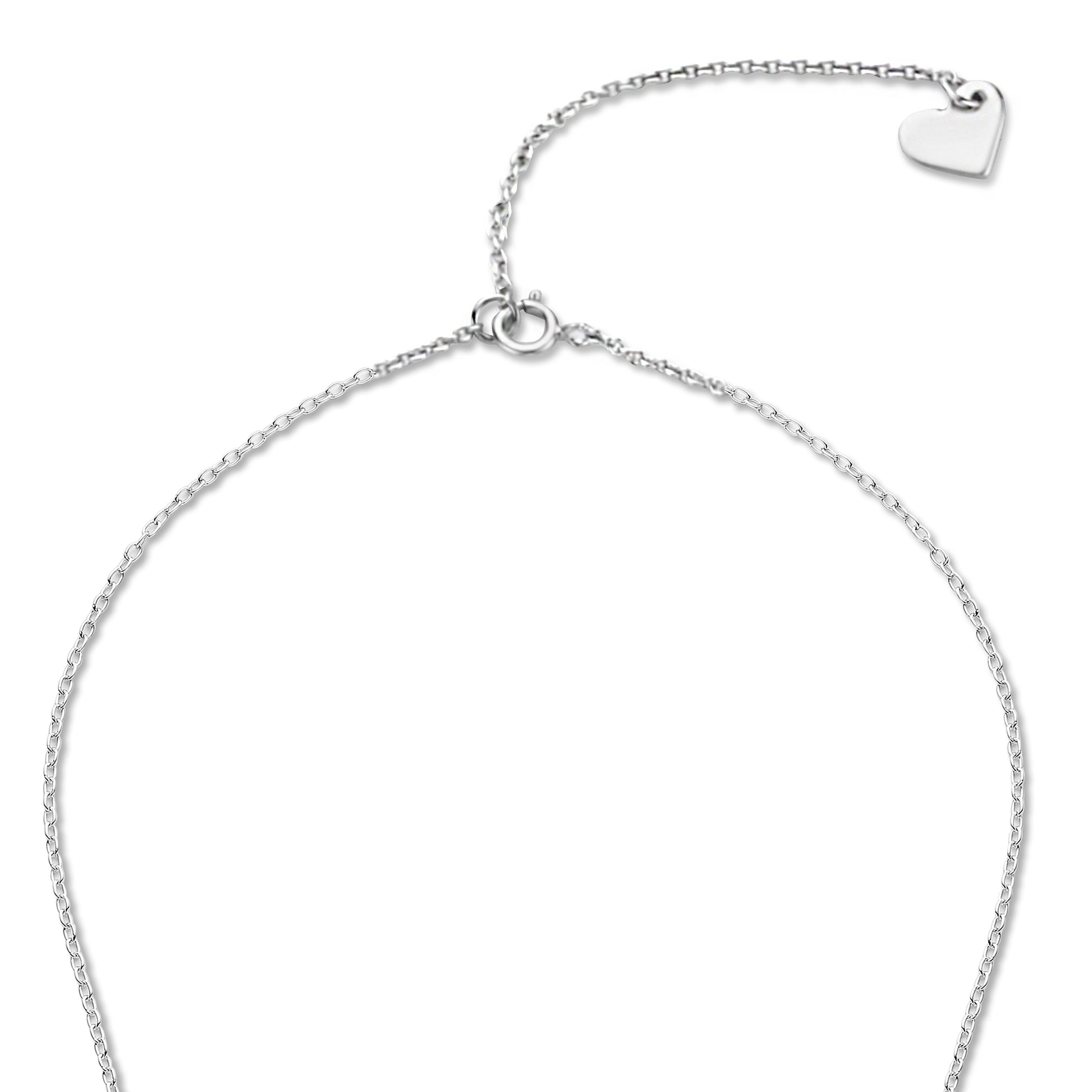 Selected Jewels Julie Chloé 925 sterling zilveren initial ketting SJ1010101-A