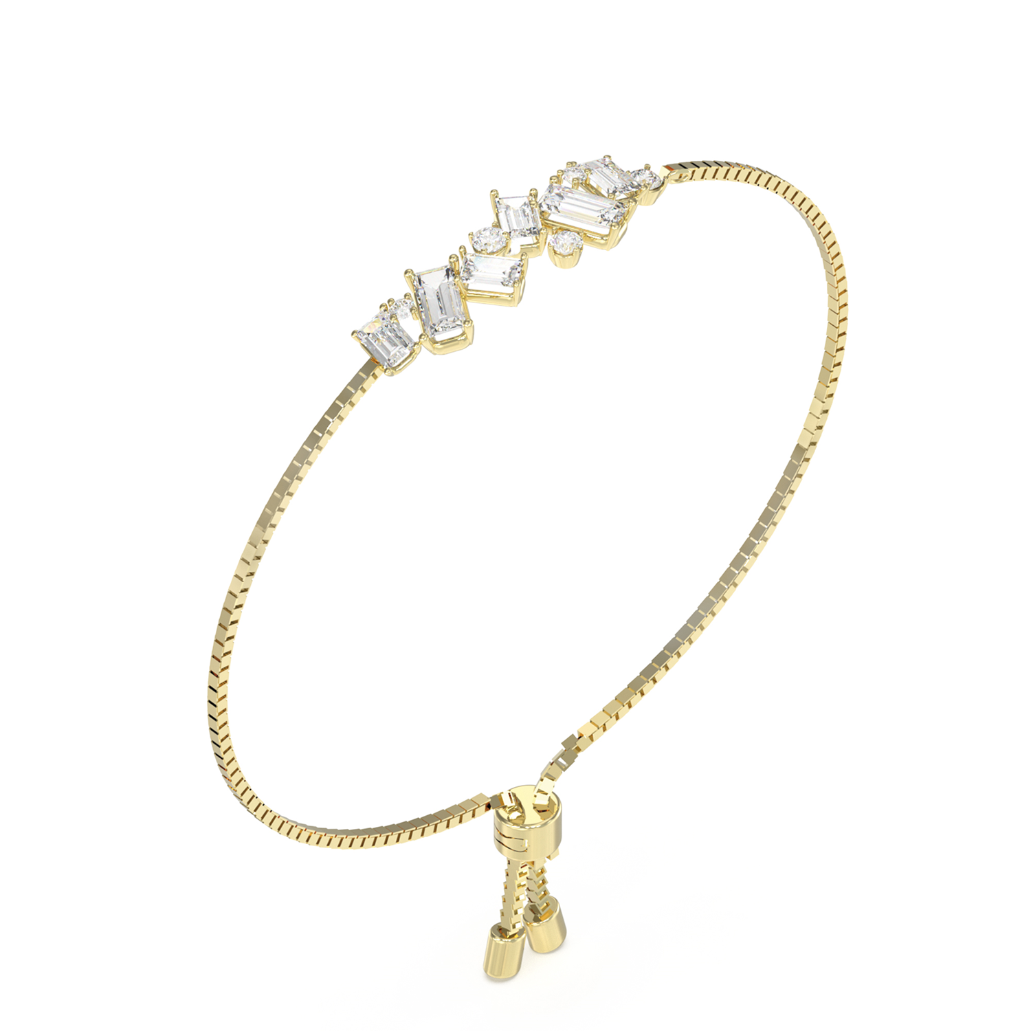 Guess Chandelier Gold Bracelet JUBB05363JWYGT-U