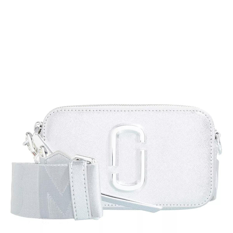 Marc Jacobs The Snapshot Silver Crossbody Bag 2001-A0232715-zoom-