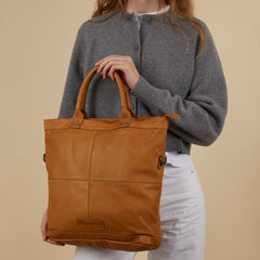 The Chesterfield Brand Ontario Leather Cognac Shopper C38.019807