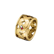 Tommy Hilfiger RVS Ring 2002-TJ2701024C