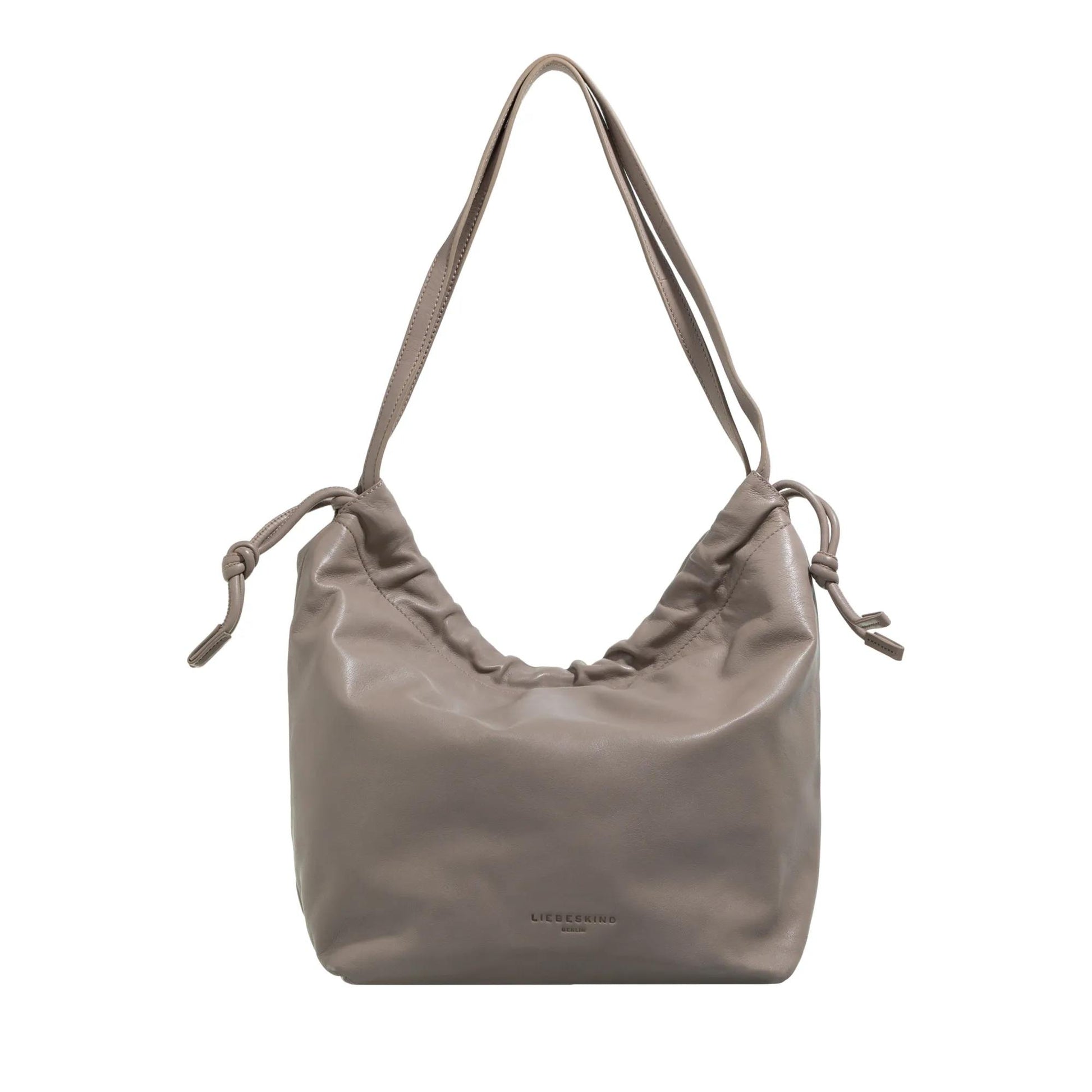 Liebeskind Berlin Lya Taupe Leather Hobo bag 2001-A0616943