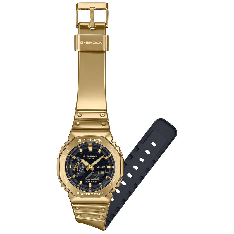 G-Shock Classic Gold Men's Watch GM-2100YMG-9AER-zoom-