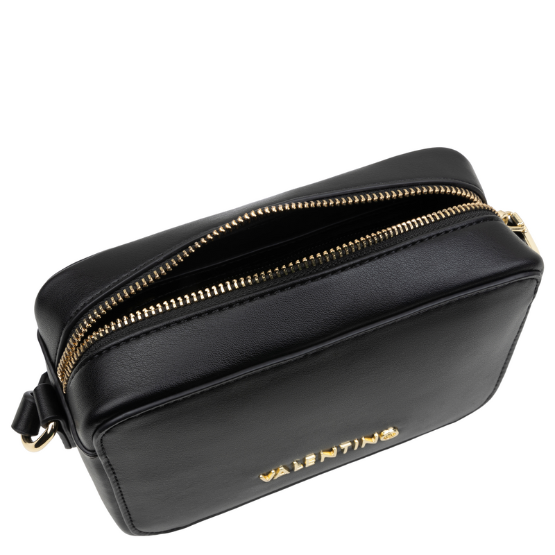 Valentino Bags Sunshine Re Black Crossbody Bag VBS8ZV15NERO-zoom-