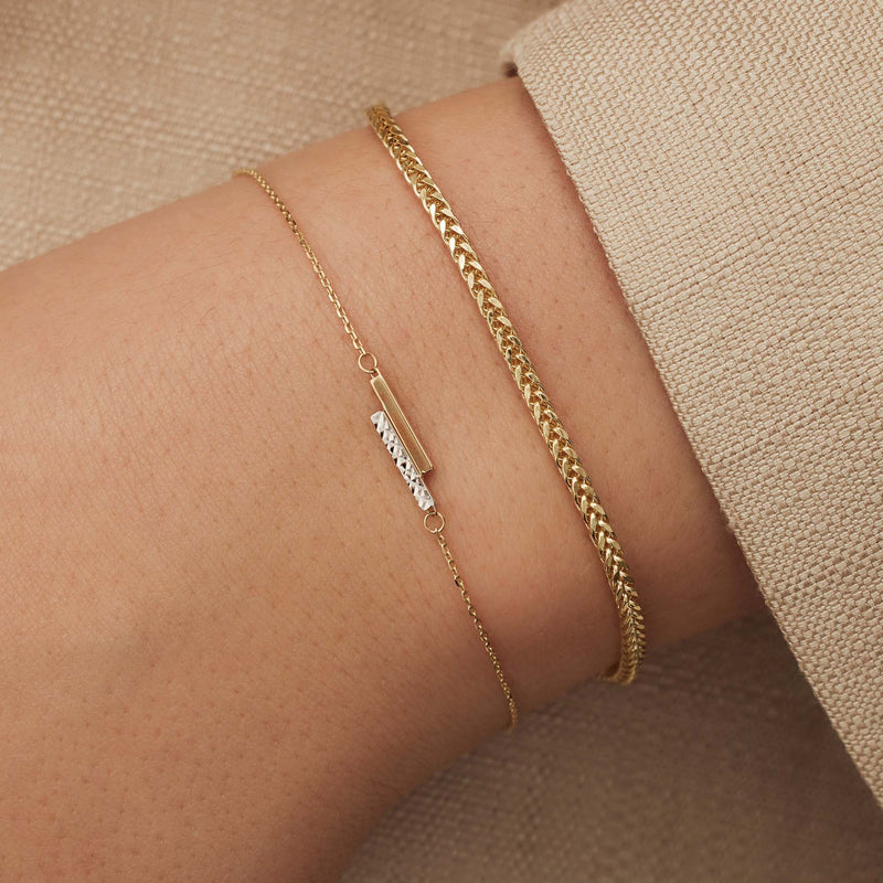 Isabel Bernard Aidee Sharla 14 Karaat Gouden Schakelarmband IB320115-zoom-