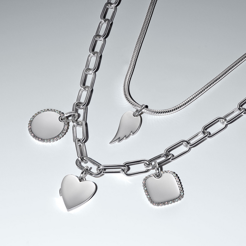 Pandora Moments 925 Sterling Silver Engravable Squared Charm 394009C01-zoom-