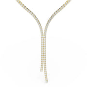 Swarovski Matrix Tennis Gouden Ketting 5750601