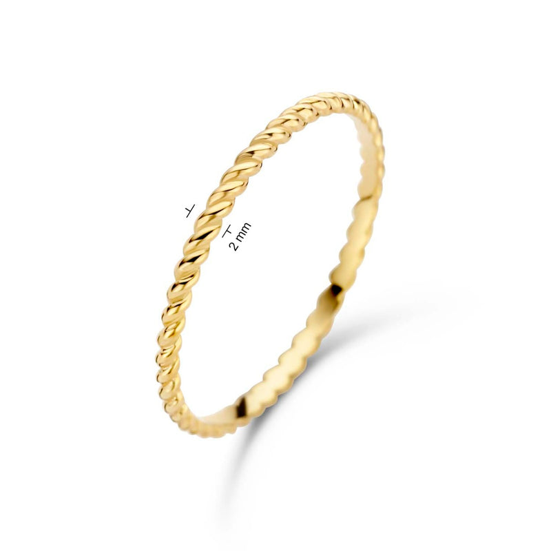Jackie Gold 14K Golden Ring JKR20.069.54-zoom-