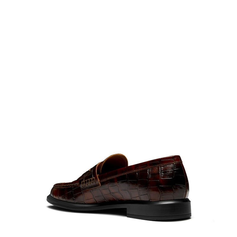 Isabel Bernard Vendôme Blandine Croco Bruine Kalfsleren Loafers IB51015-230-37-zoom-