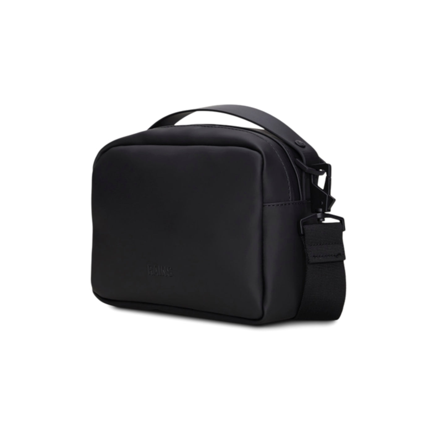 Rains Box Black Crossbody Bag R14100-01