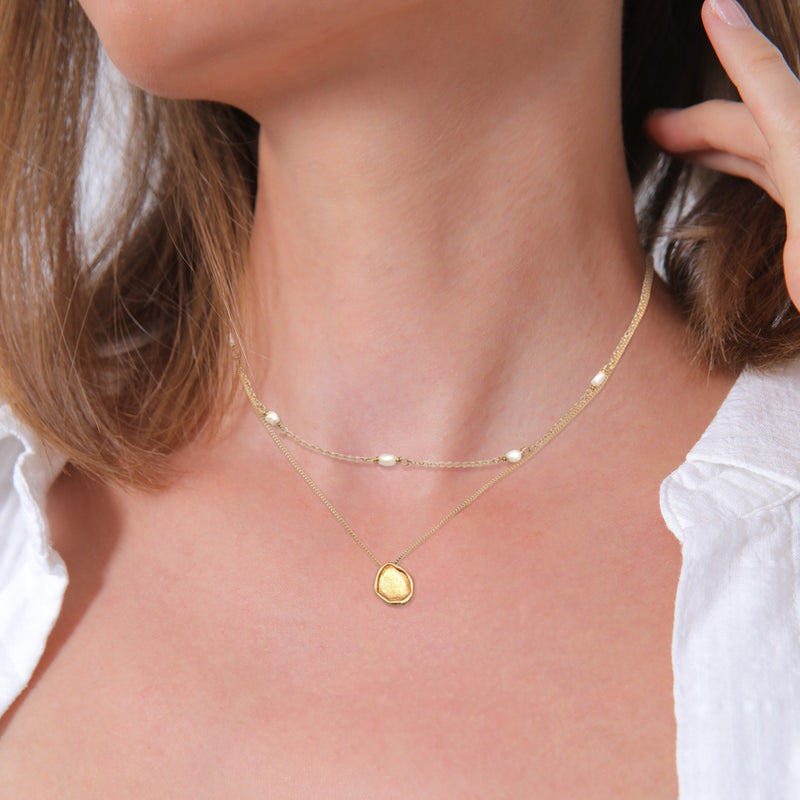 Elli 925 Sterling Silver Layered Choker with Coin 2004-BF-0007940-001-zoom-