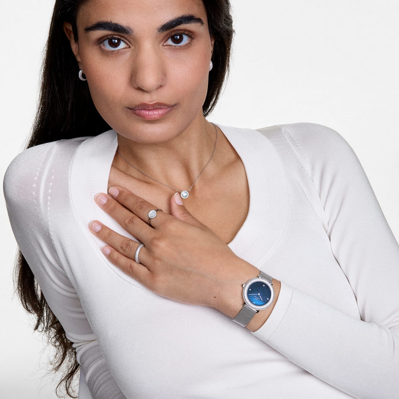 Daniel Wellington Audrey Mother of pearl Choker DW00401453-zoom-