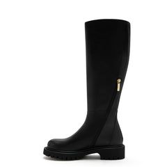 Isabel Bernard Vendôme Riva Black Calfskin Laarzen IB54004-01-42