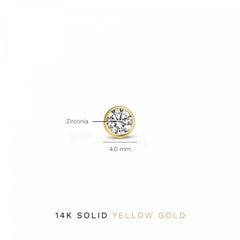 Isabel Bernard Cadeau d´Isabel 14 Carat Golden Earrings Set IB90121