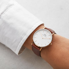 Daniel Wellington Classic St. Mawes Brown Watch DW00100035