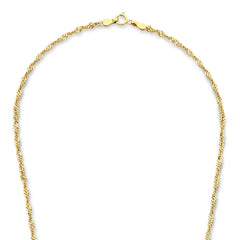 Isabel Bernard Rivoli Lilou 14 Carat Golden Necklace IB340113