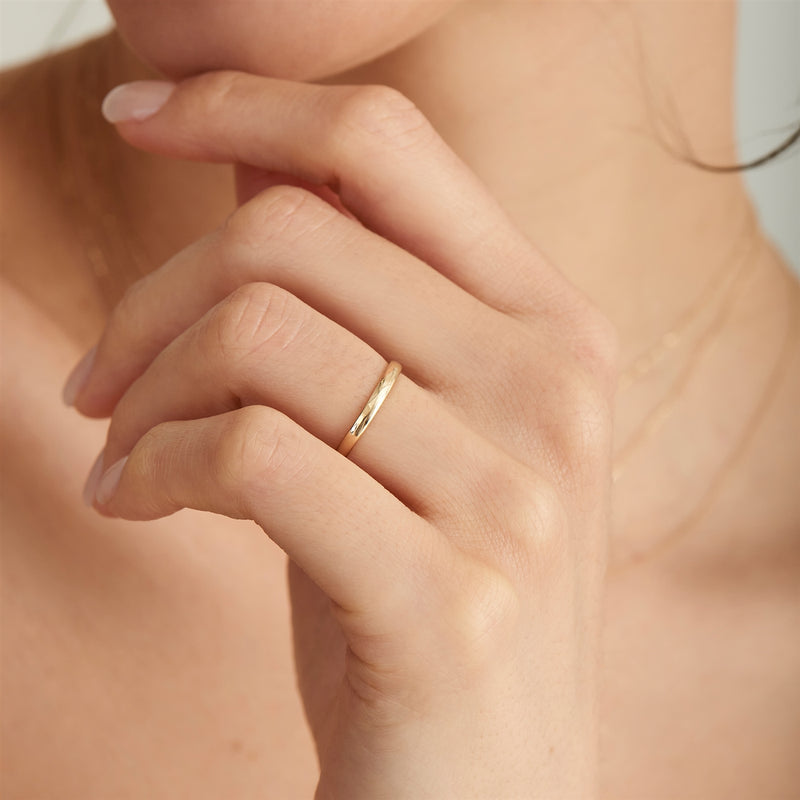 Ania Haie Stargazer 14 Carat Gold Ring AH-RAU002-02YG-50-zoom-