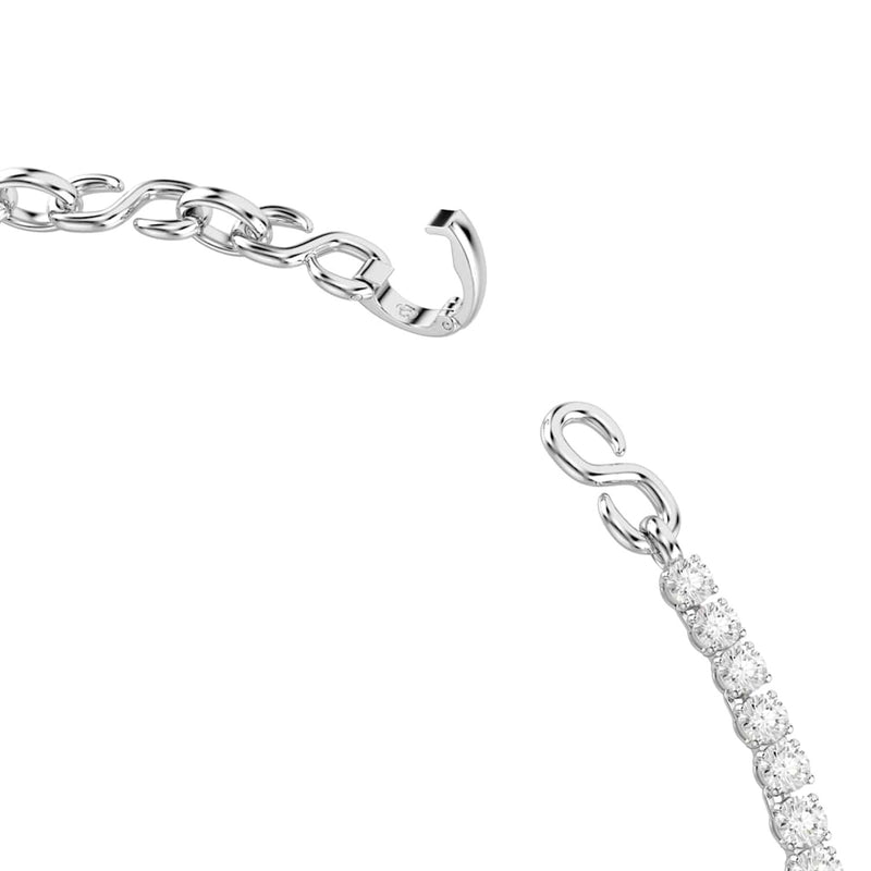 Swarovski Matrix Tennis Zilveren Ketting 5747732-zoom-