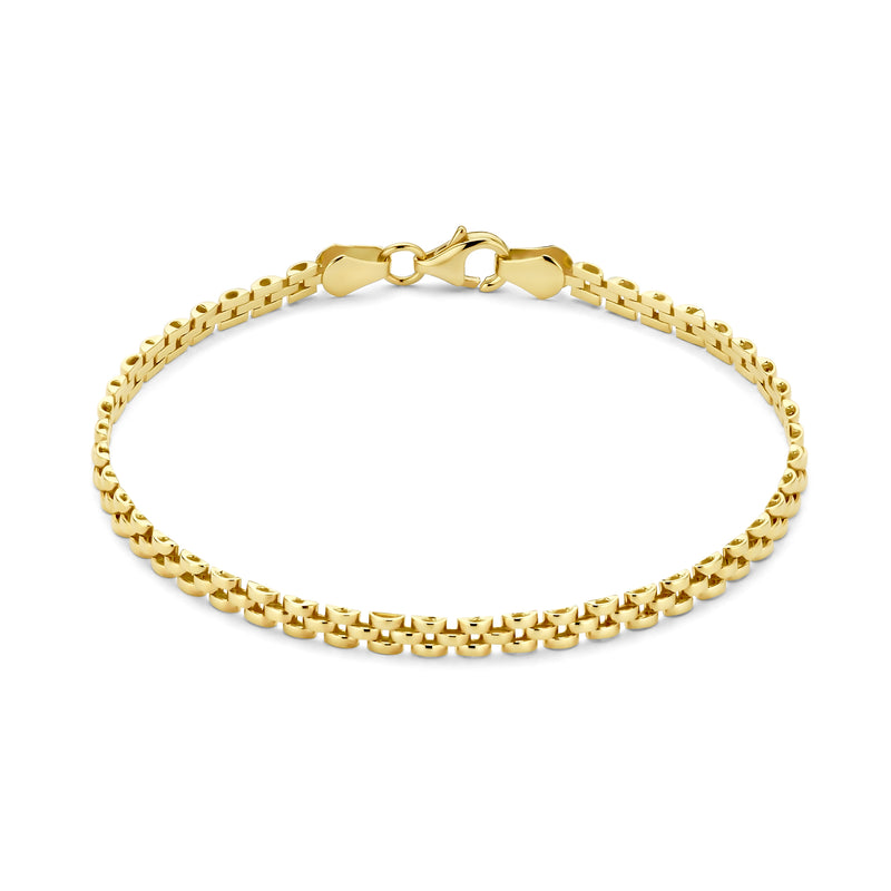 Isabel Bernard Aidee Rosine 14 Karaat Gouden Schakelarmband IB320137-zoom-