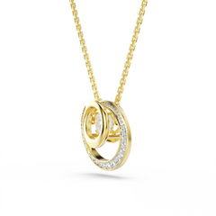Swarovski Hyperbola Gold Plated Necklace 5738248