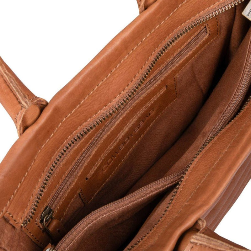 Cowboysbag Carmen Cognac Leather Handbag 3459-000381-zoom-