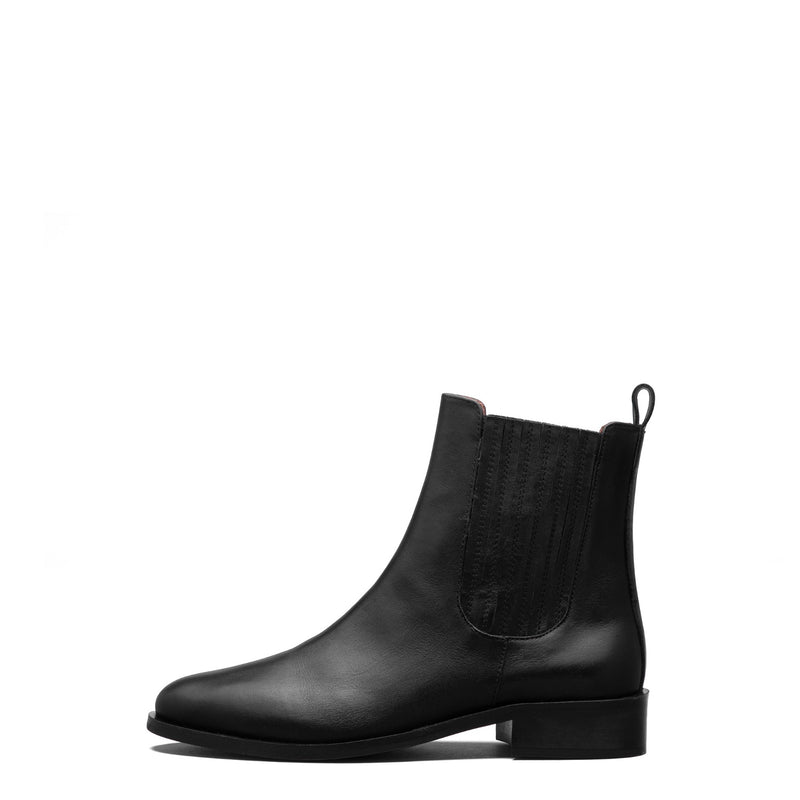 Isabel Bernard Vendôme Chey Zwarte Leren Chelsea Boots Van Kalfsleer IB53012-001-42-zoom-