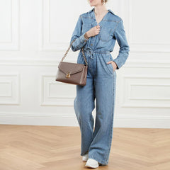 Furla Taupe Shoulder Bag 2001-A0478353