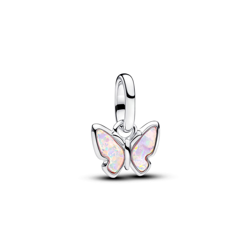 Pandora ME Roze Vlinder Mini Hangende Bedel 793825C01-zoom-