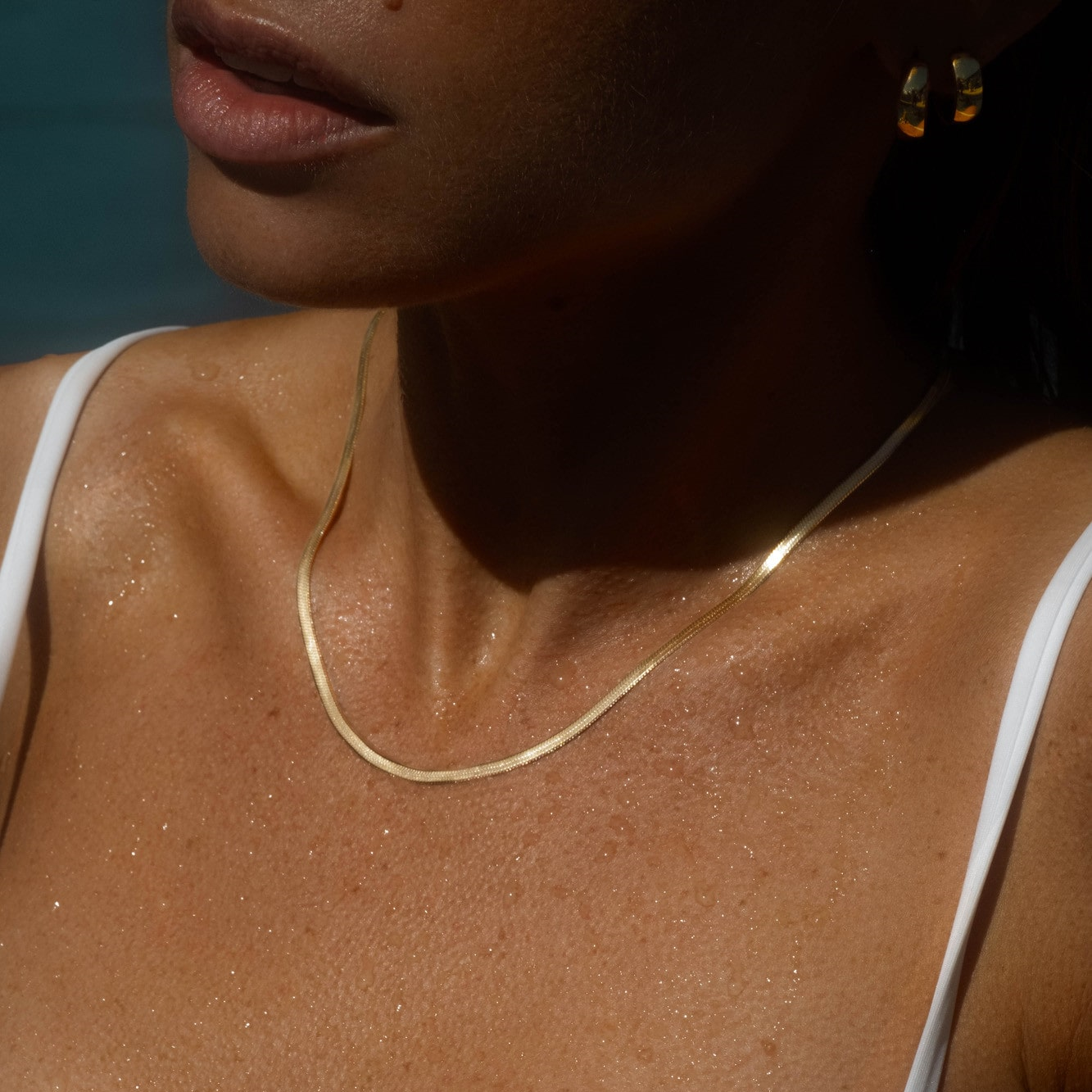 Mockberg Thin Snake Necklace MO577