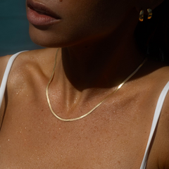 Mockberg Thin Snake Necklace MO577