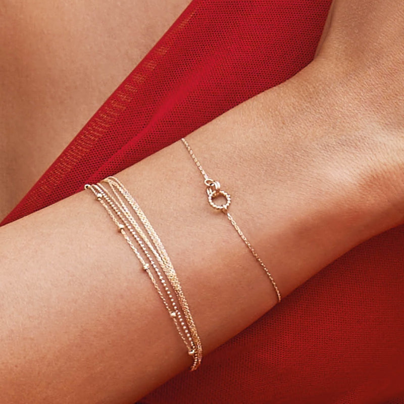 Jackie Gold Marco Polo 14 Karat Gold Bracelet JKB24.472-zoom-