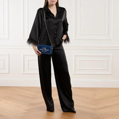 Marc Jacobs The Mini Bag Blue Denim Crossbody Bag 2001-A0347184