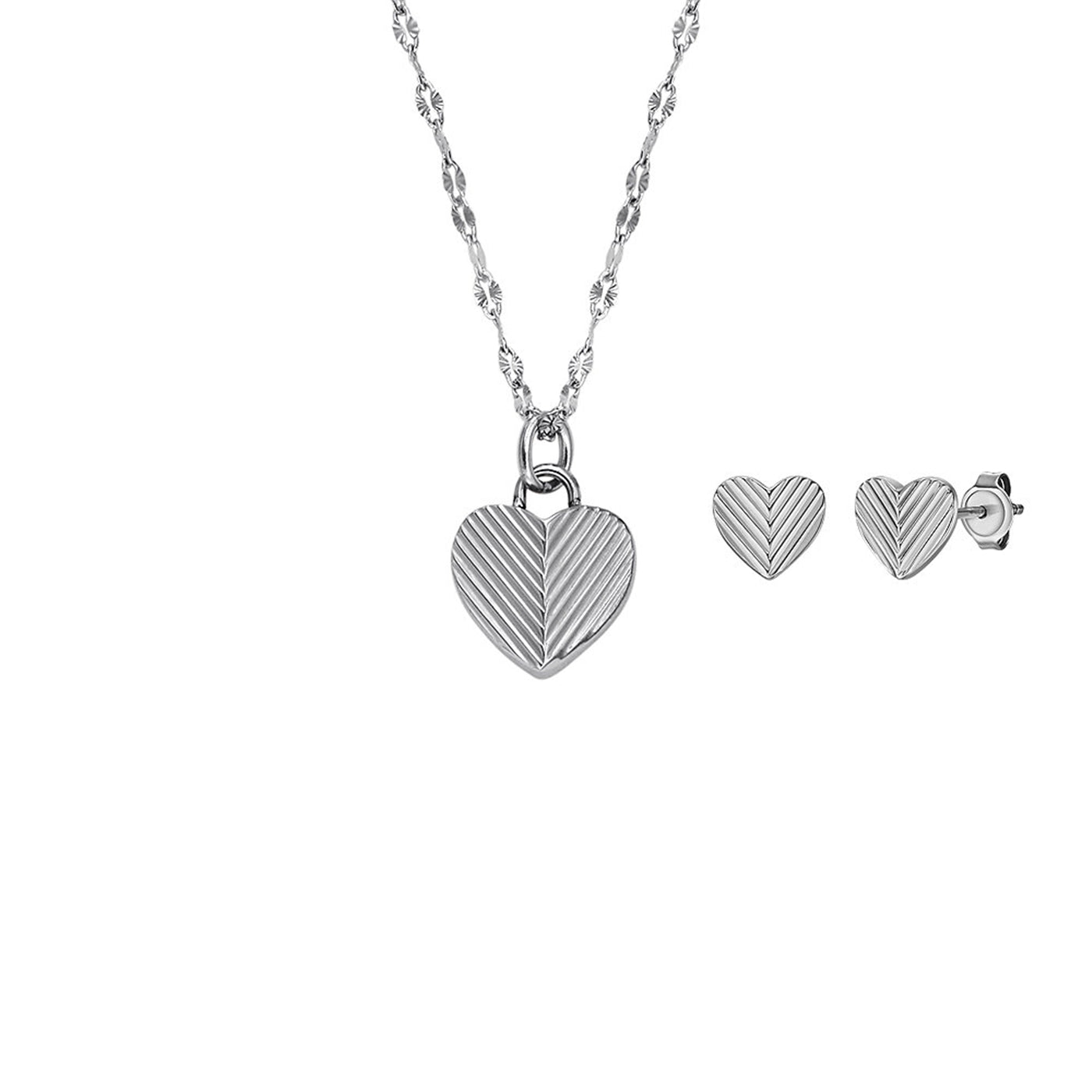 Fossil Harlow Silver Gift Set JF04669SET