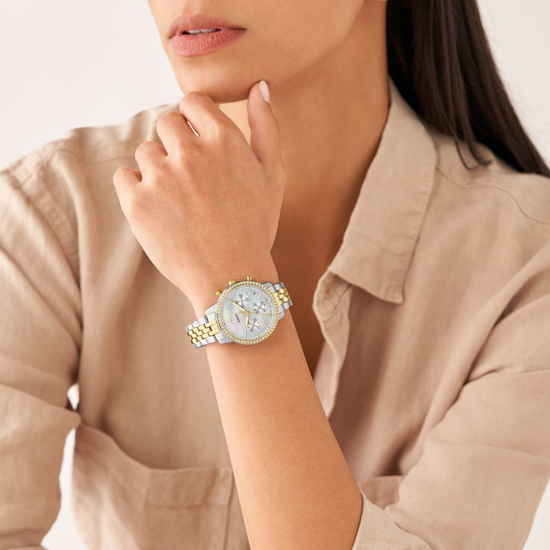 Fossil Neutra Chronograph Women's Watch ES5216-zoom-