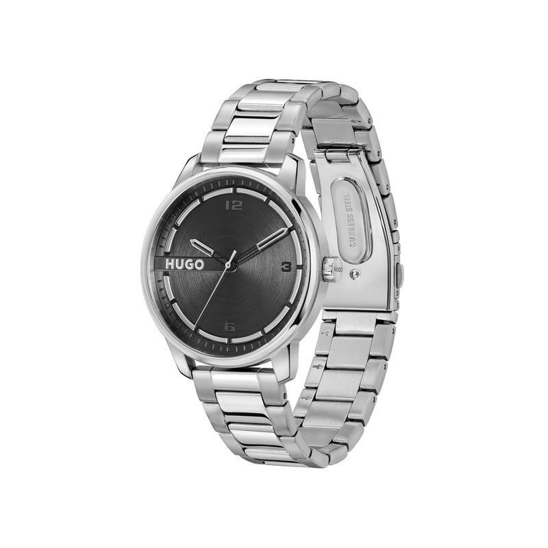 Hugo Boss HUGO #STAMP Zwart Heren Horloge 2002-HU1530364-zoom-