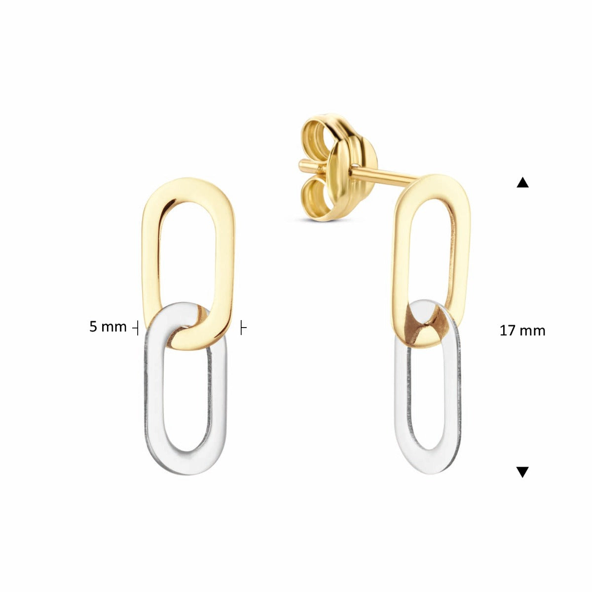 Jackie Gold Cannaregio 14 Karat Gold Drop earrings JKE24.482
