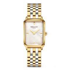 Parte Di Me Orologio Rechthoekig Women'sWatch Gold-coloured and Silver-coloured PDM09008