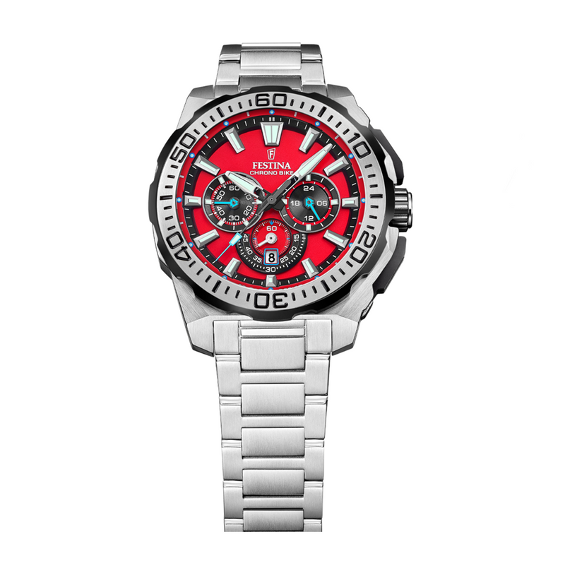 Festina Chrono Bike Red Men's Watch F20724/5-zoom-