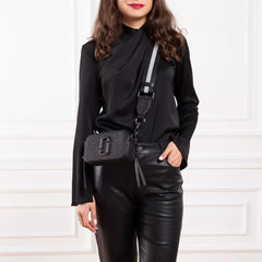 Marc Jacobs The Snapshot Black Crossbody Bag 2001-A0296306