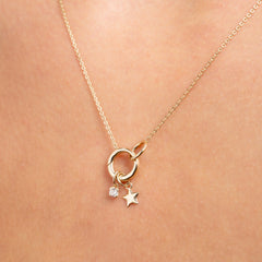 Isabel Bernard Le Marais Star 14 karat gold charm IB350058