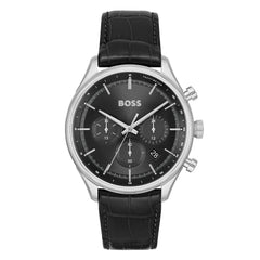 Hugo Boss Gregor Zwart Heren Horloge 2002-HB1514049