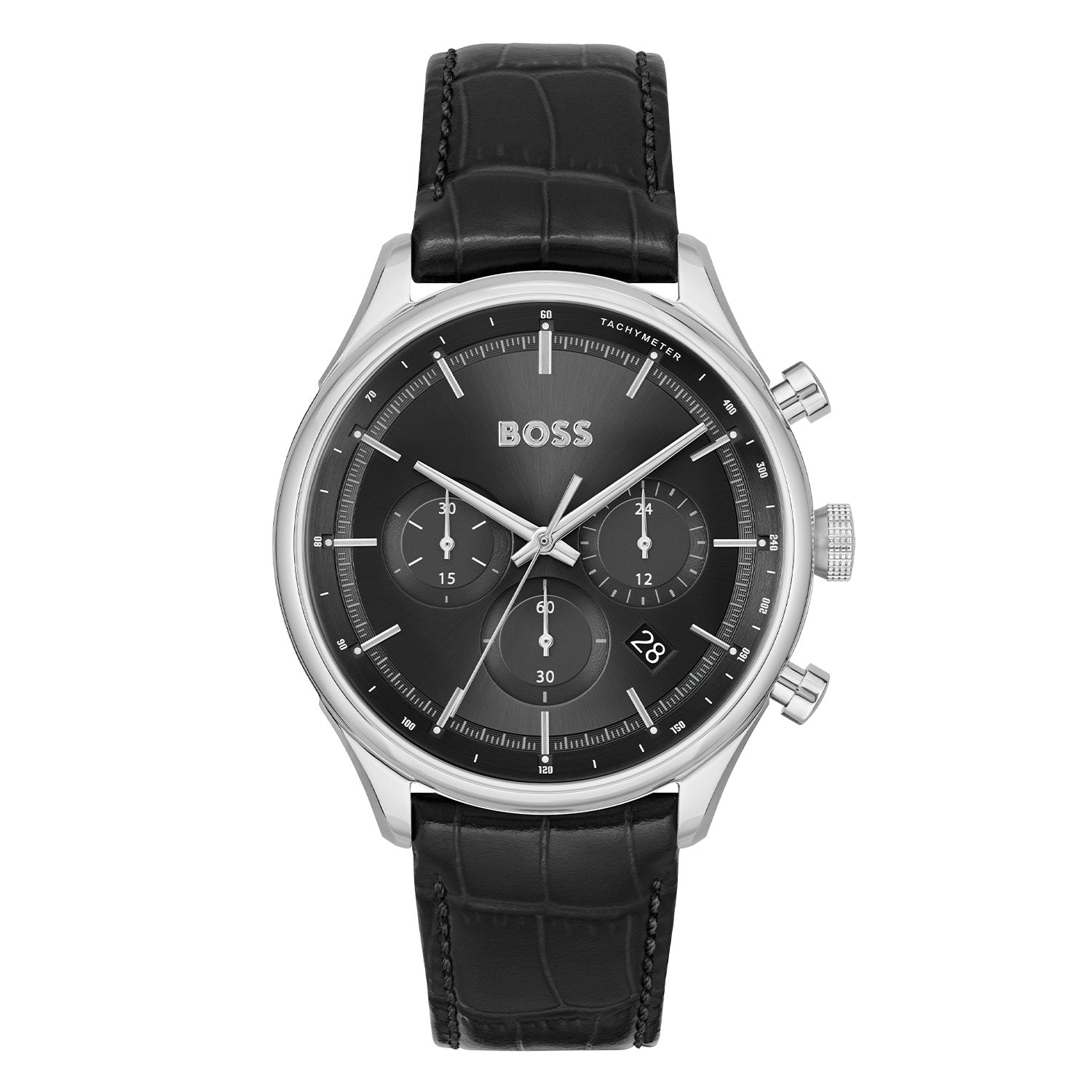 Hugo Boss Gregor Zwart Heren Horloge 2002-HB1514049