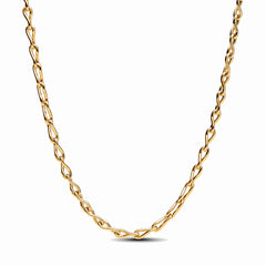 Pandora Moments Chain Necklace 363052C00-50 Gold Plated