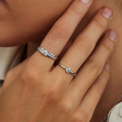 Parte Di Me 925 Sterling Zilveren Bella Vita Milena Ring PDM33003-60