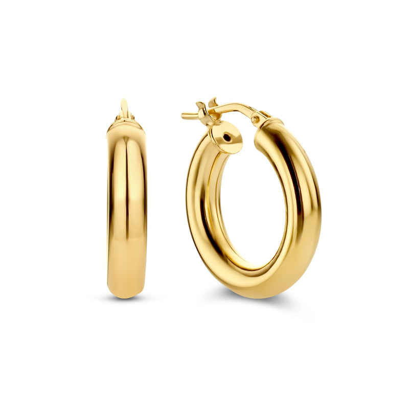 Parte di Me Bibbiena Poppi Casentino 925 sterling zilver gold plated oorringen PDM36056-zoom-