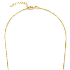 Beloro Jewels Regalo d'Amore 9 karat gold necklace and bracelet gift set BO90030