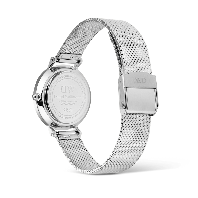 Daniel Wellington Petite&Quadro Mini Reflection Silver Women's Watch DW00100796-zoom-