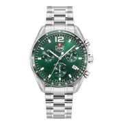 JDM Military Swiss Precision Groen Herenhorloge JDM-WG021-03