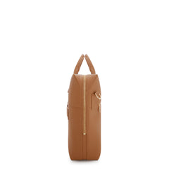Isabel Bernard Honoré Anique Camel Calfskin Handbag IB25062